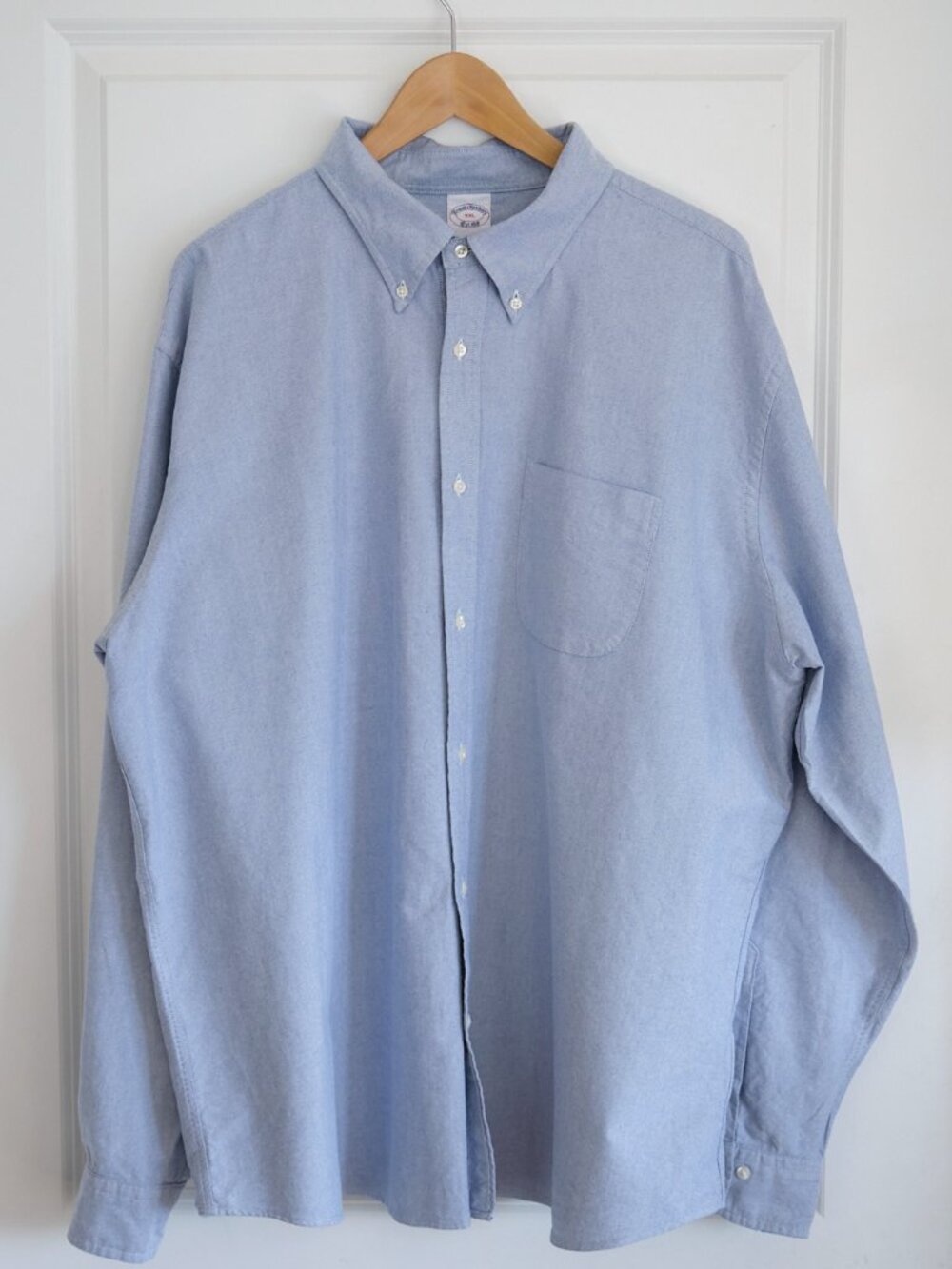 LIKE NEW Brooks Brothers Friday Oxford Shirt - XXL Blue